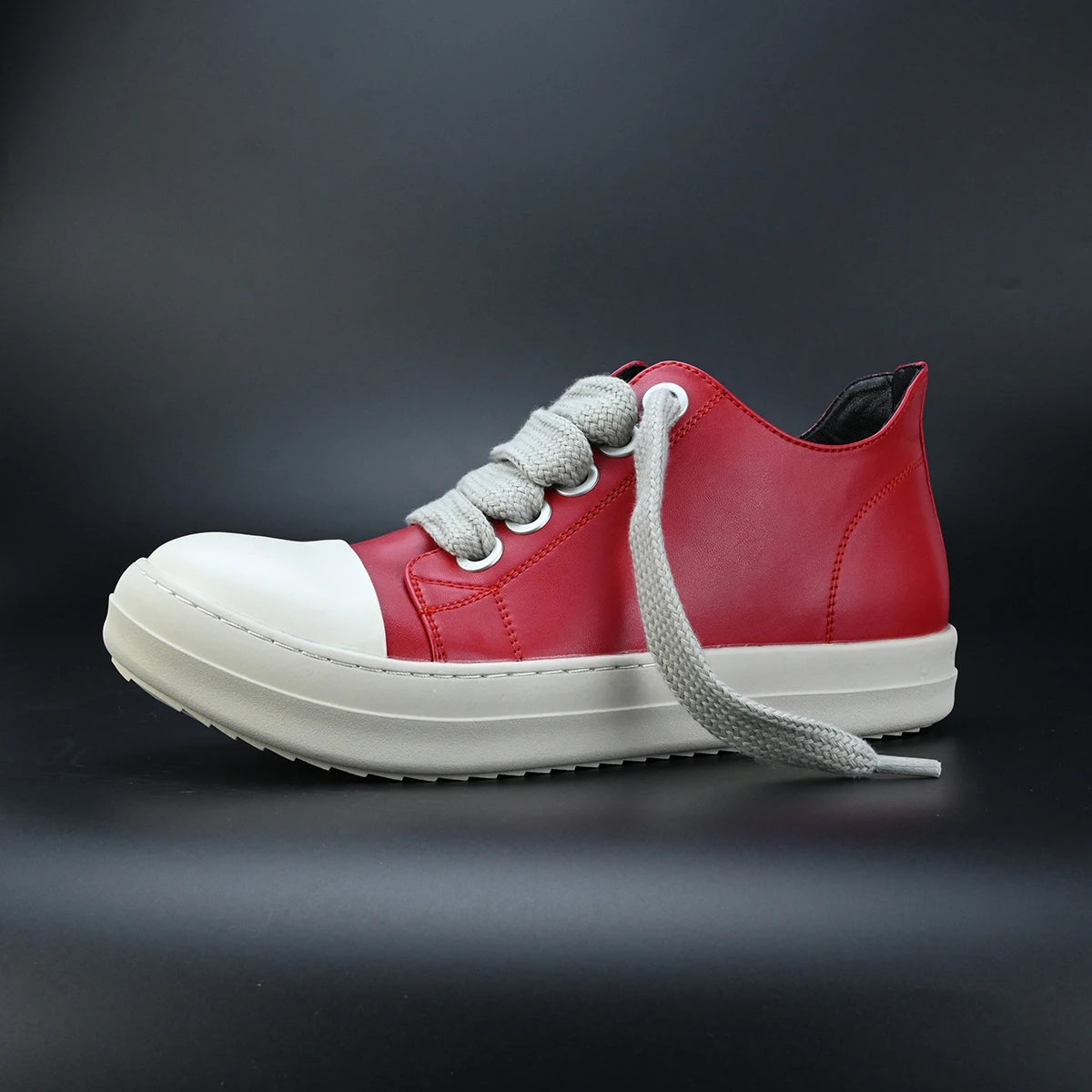 Men Shoe Black Canvas Low Top Women Sneaker OwensQuality - The Kings Lots