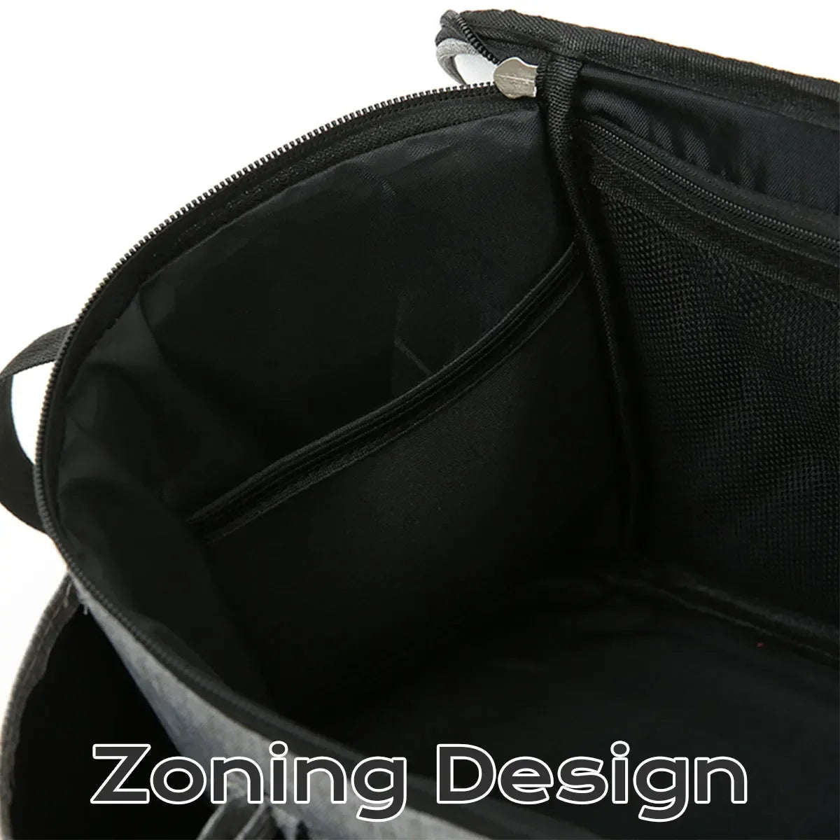 Stroller Organizer Large Capacity Baby Pram Buggy Storage Bag Multi Compartment Pushchair Organizer Mummy Shoulder Bag with