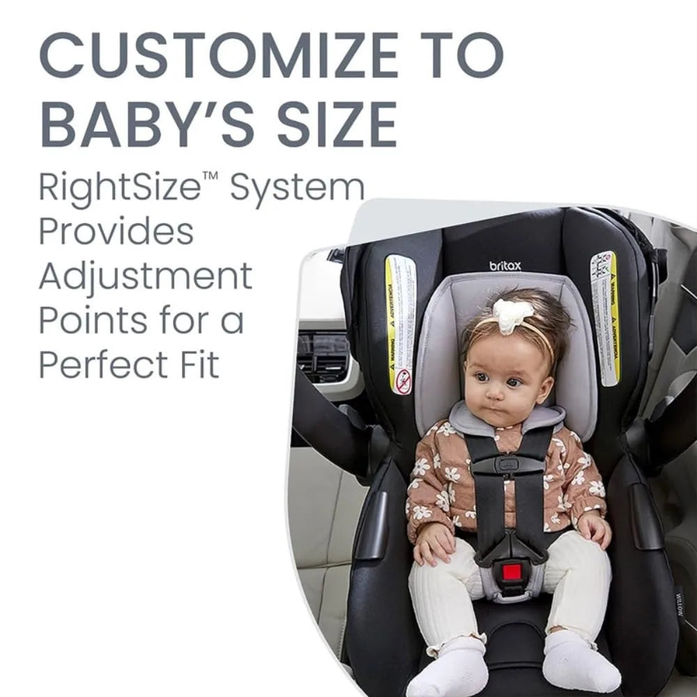Willow Brook Baby Travel System, Infant Car Seat and Stroller Combo with Aspen Base, ClickTight Technology