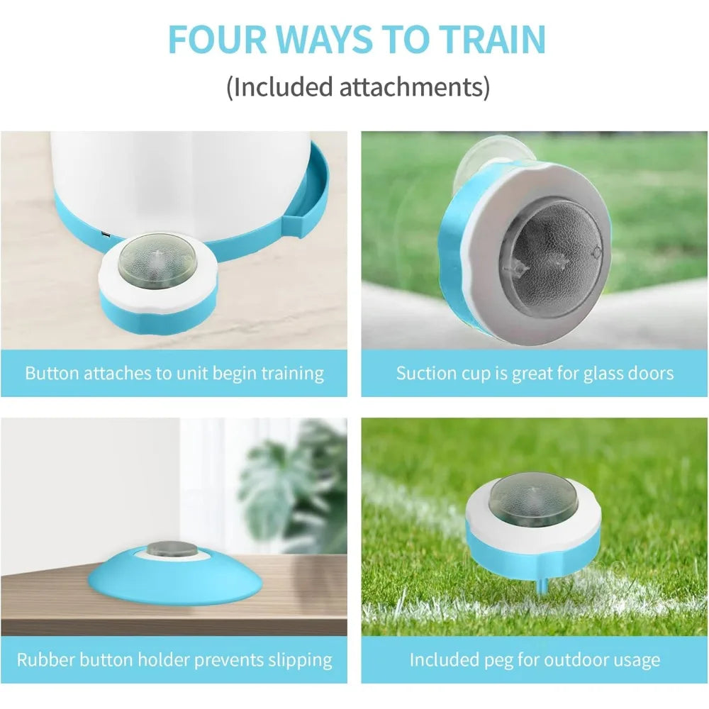Automatic Treat Dispenser with Remote Button, Puzzle Memory Training Activity Toy- IQ Training Feeder, Pet Automatic Feeders - The Kings Lots