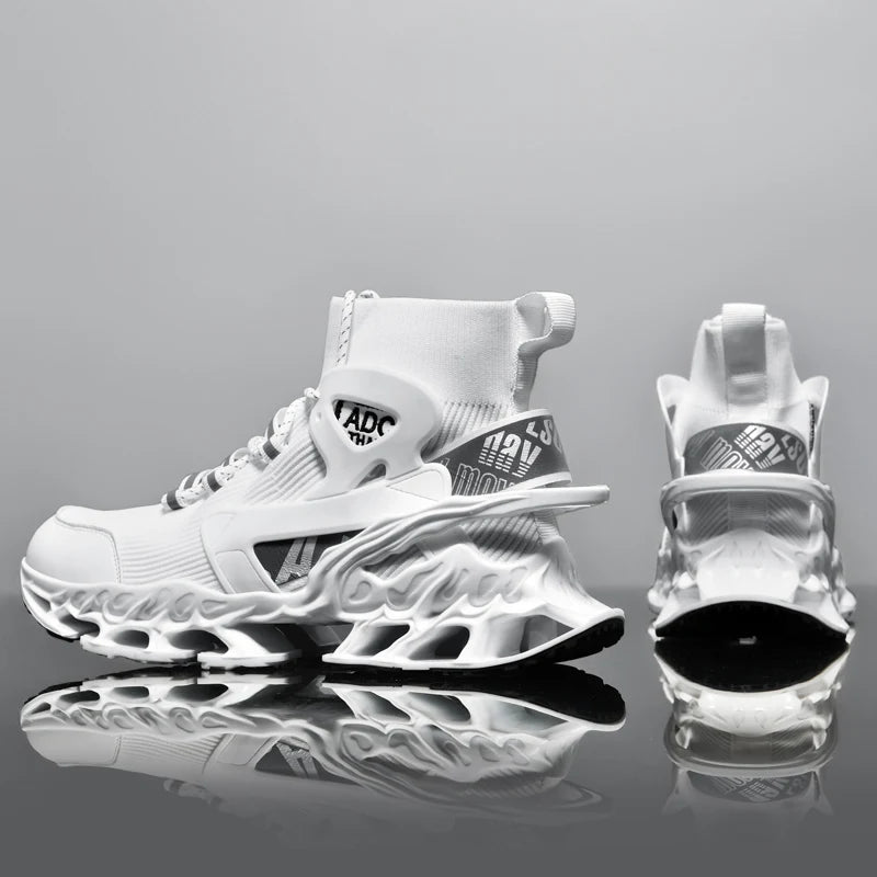 Men's Breathable Walking Tennis Running Shoes Blade Sneakers - The Kings Lots