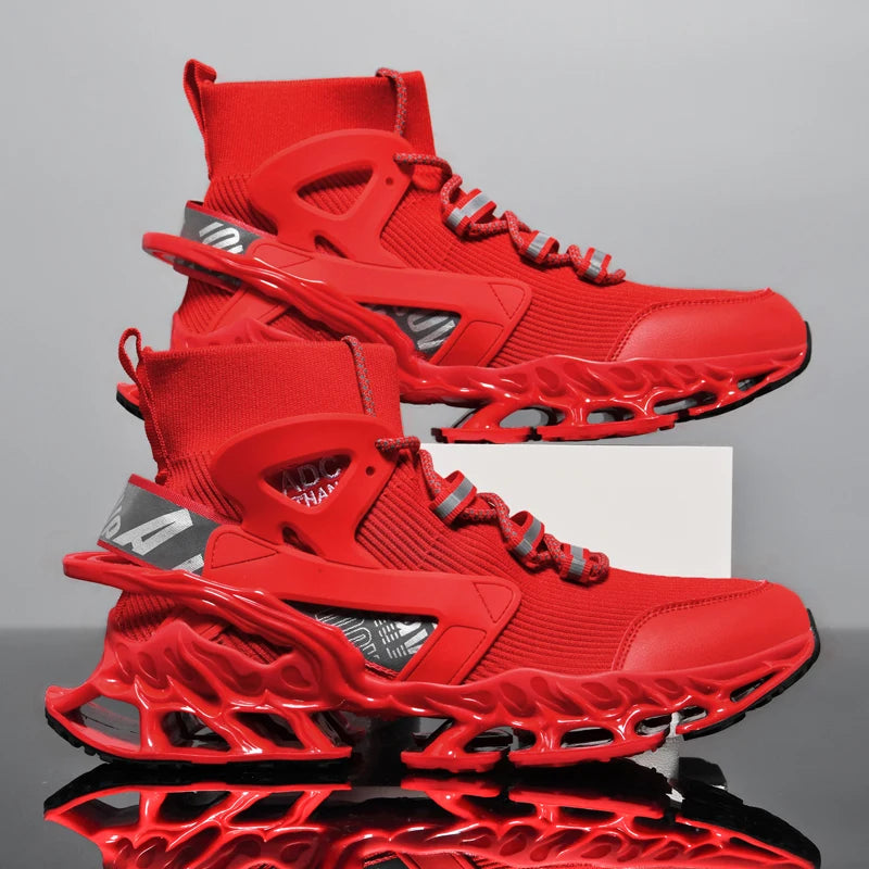 Men's Breathable Walking Tennis Running Shoes Blade Sneakers - The Kings Lots