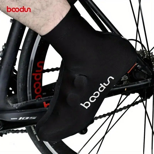 Waterproof Reflective Bicycle Shoe Covers – Dustproof, Windproof, Warm Cycling Overshoes, High-Elasticity Booties for Road & Mou - The Kings Lots