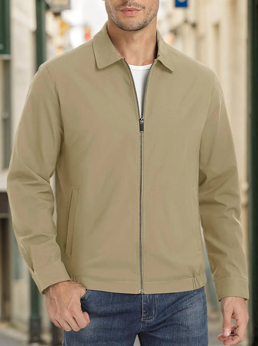 Men's Lightweight Jacket - Windproof and Waterproof Design - The Kings Lots