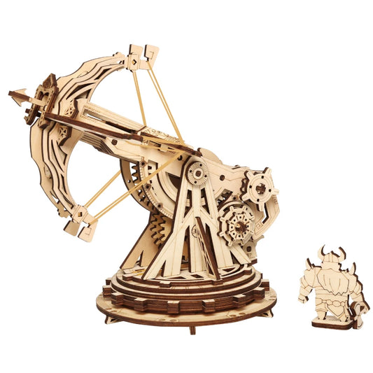 Robotime 3D Wooden Puzzle Medieval Siege Weapons Game KW401 KW801 - The Kings Lots