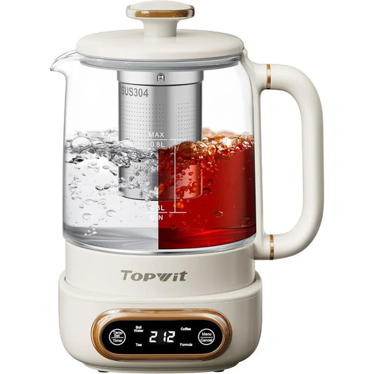 Electric Tea Kettle with 11 Temperature Control and 4 Presets