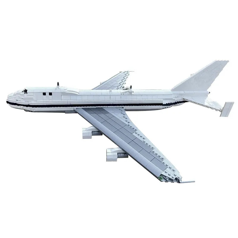 Moc 747 Shuttle Carrier Airplane Building Blocks Set 1583PCS - The Kings Lots