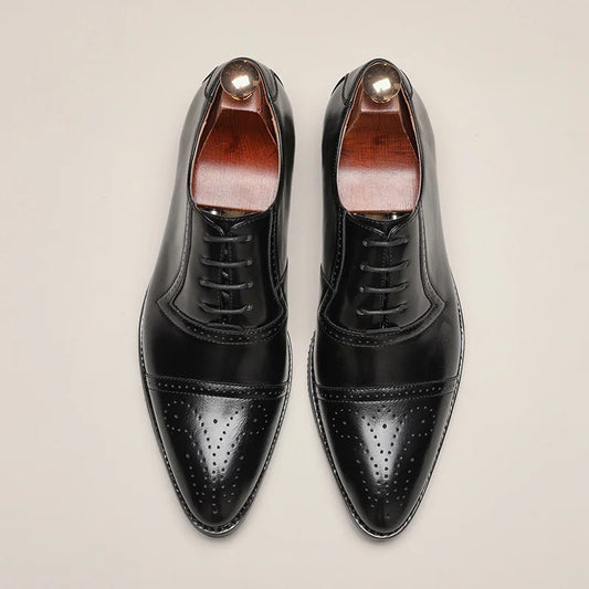 Mens Casual Shoes Business Slip-on Shoes Comfort Fashion Office Shoes for Male - The Kings Lots