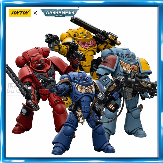 [IN-STOCK] JOYTOY Warhammer 40K 1/18 Action Figure Ultramarines Intercessors Toys - The Kings Lots