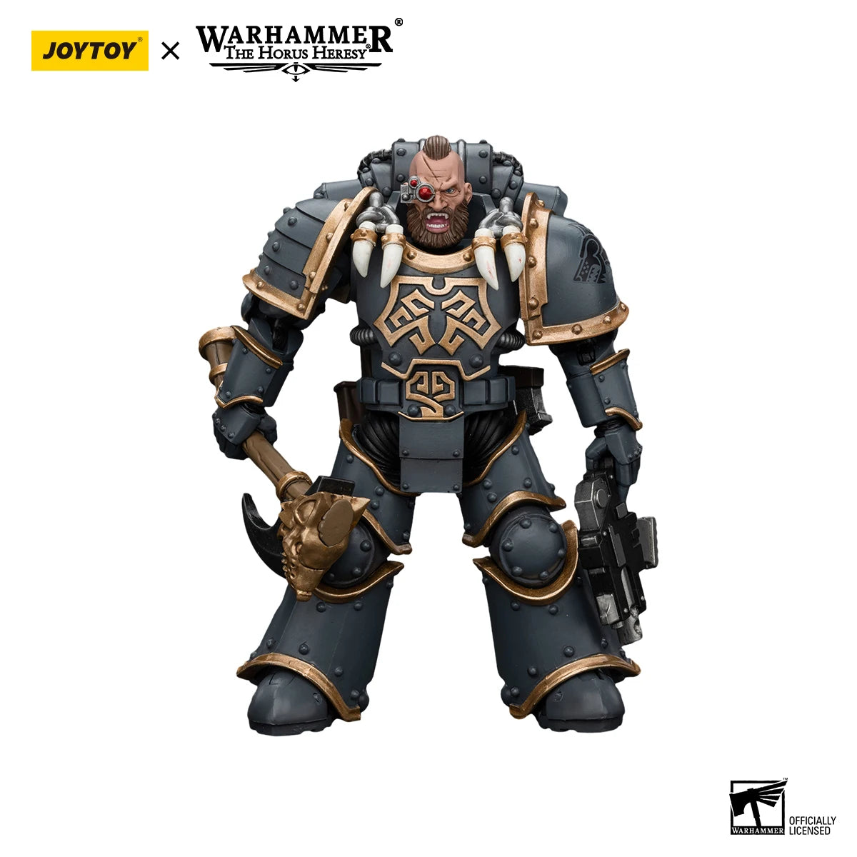 [IN STOCK]JOYTOY Warhammer 30K 1/18 Space Wolves Figure - The Kings Lots