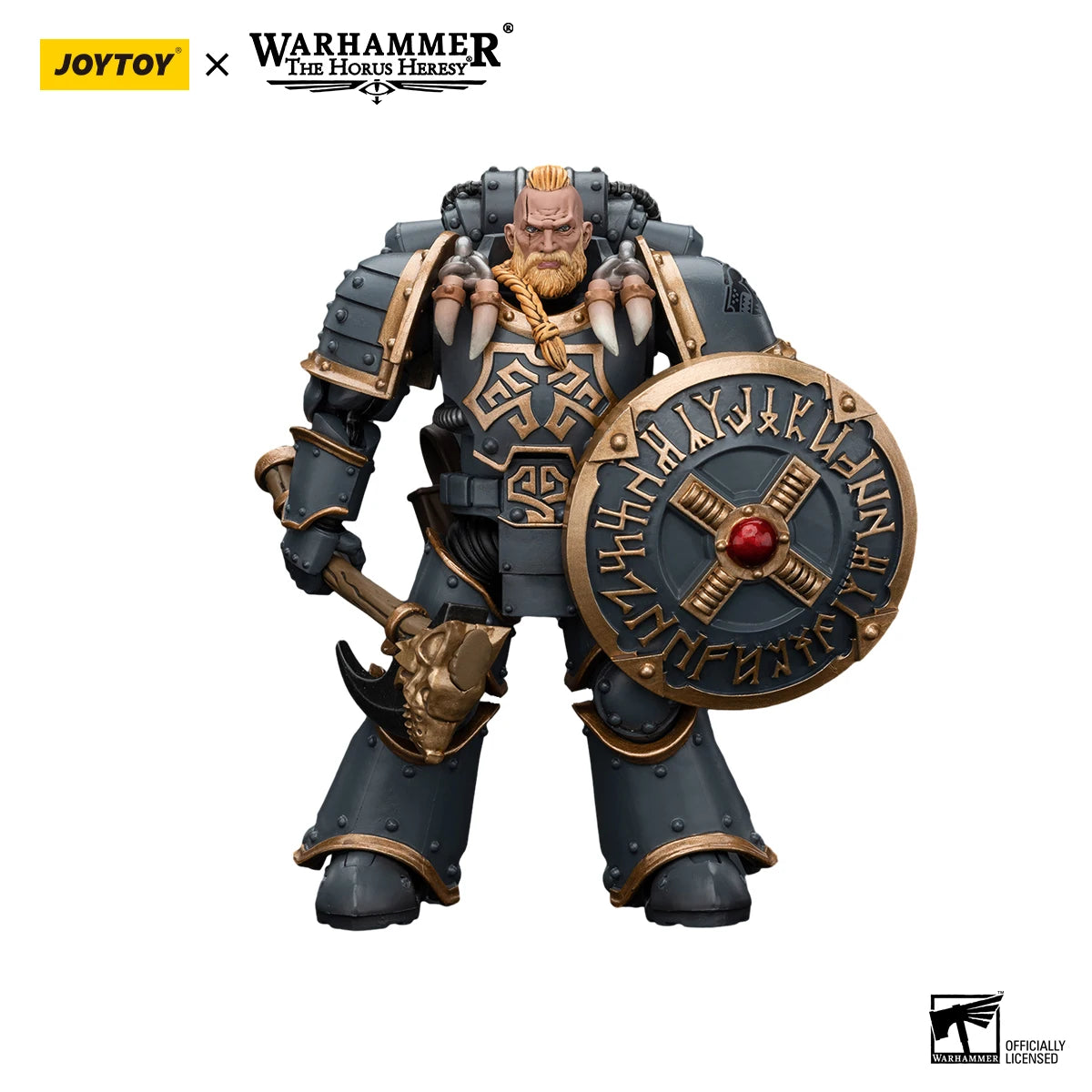 [IN STOCK]JOYTOY Warhammer 30K 1/18 Space Wolves Figure - The Kings Lots