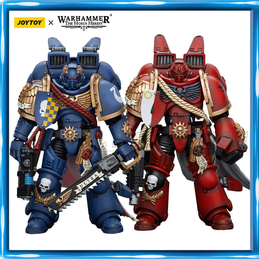 [IN STOCK] JOYTOY Warhammer 40K 1/18 Action Figure Ultramarines Jump Pack Captain - The Kings Lots