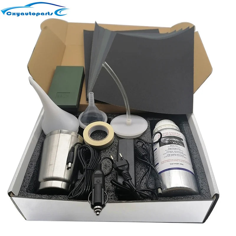 Car Headlight Chemical Polishing Kit 800ML Restoration Fluid - The Kings Lots