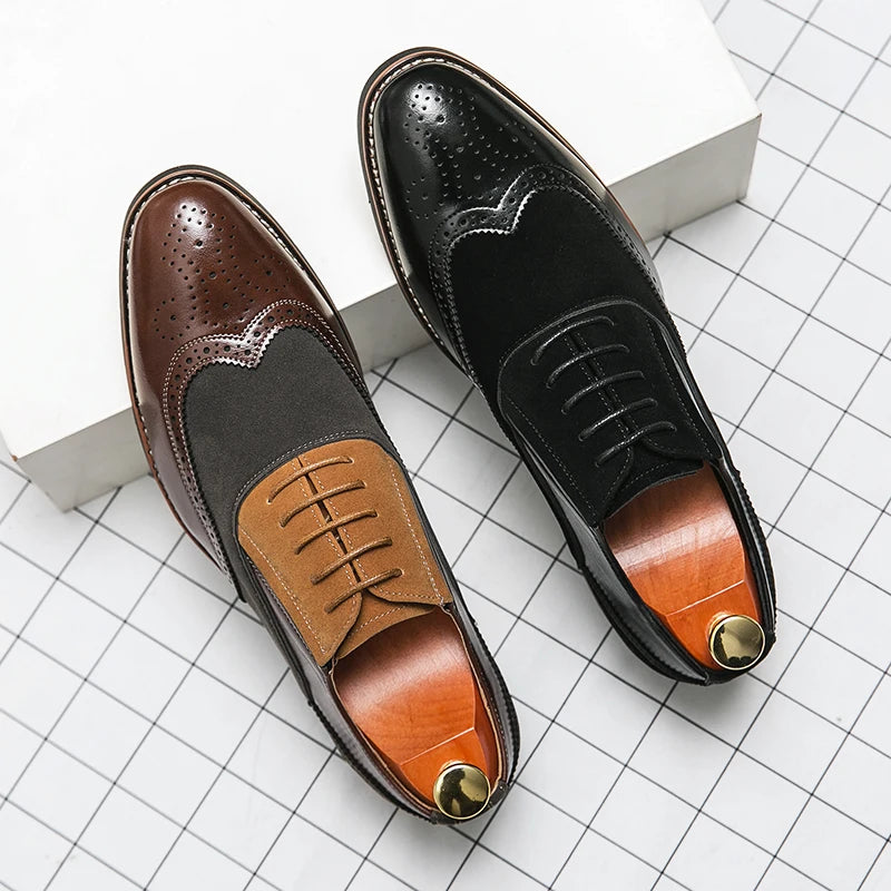 Men's Formal Shoes, Business Shoes, Stylish Leather Casuals - The Kings Lots