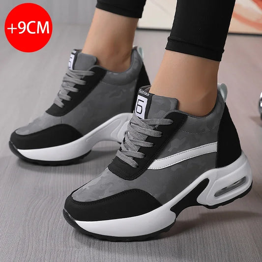 2024 Women Air Cushion Sneaker Insole Increase Height Shoes - The Kings Lots