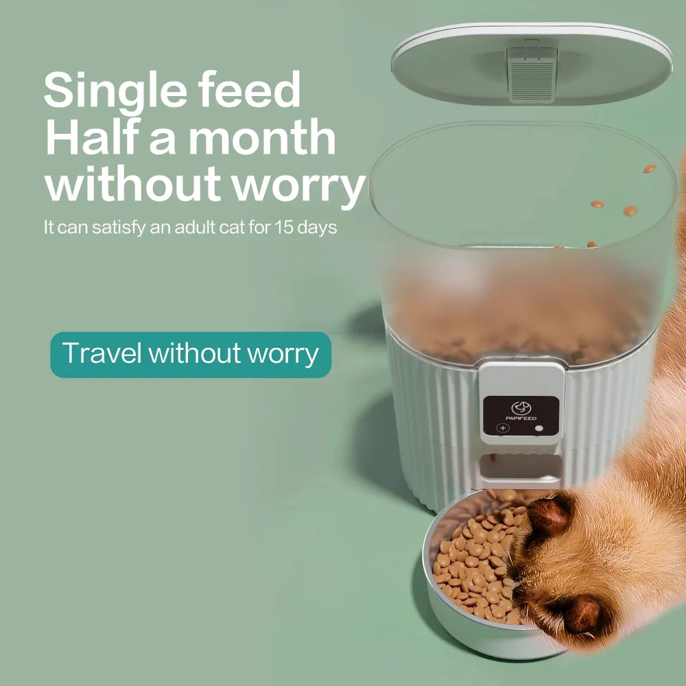 PAPIFEED Cat Automatic Feeder Dog Fixed Feeding Machine - The Kings Lots