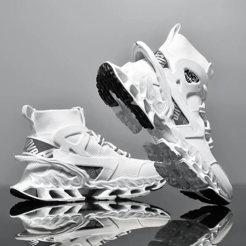 Men's Breathable Walking Tennis Running Shoes Blade Sneakers - The Kings Lots