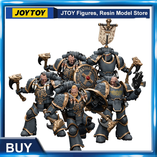 [IN STOCK]JOYTOY Warhammer 30K 1/18 Space Wolves Figure - The Kings Lots