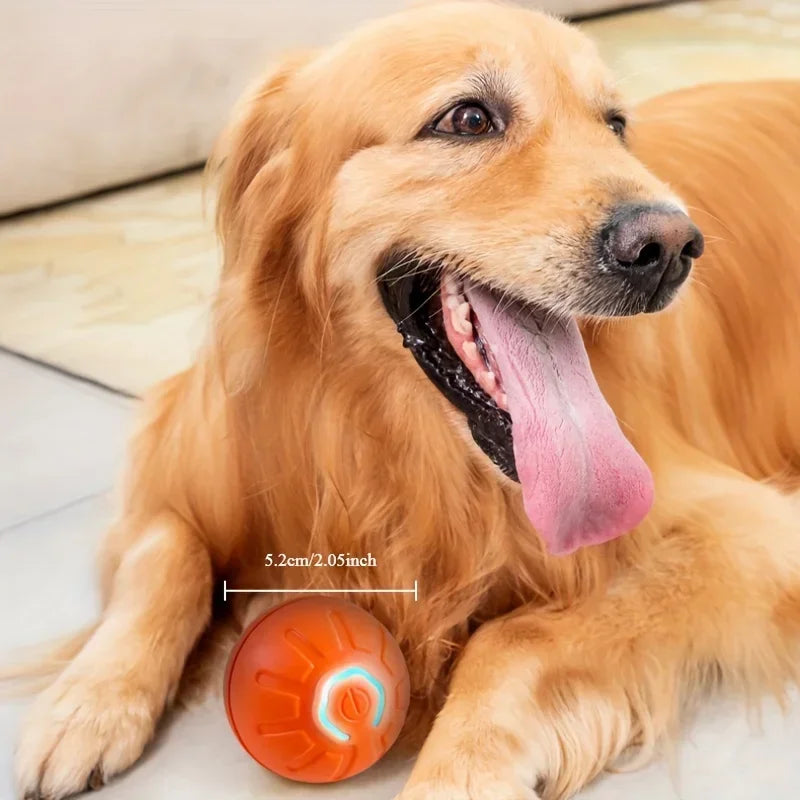 1-10PCS Smart Dog Toy Ball Electronic Interactive Pet Toy Moving Ball USB Automatic Moving Bounce Suitable for Puppy Gift - The Kings Lots