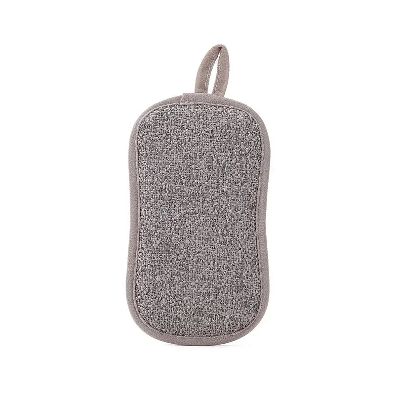 Dishwashing Sponge Block Kitchen Non-stick Oil Brush Pad