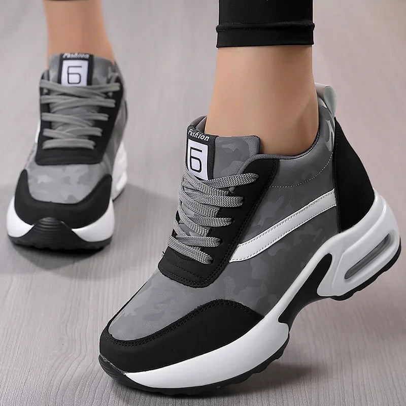 2024 Women Air Cushion Sneaker Insole Increase Height Shoes - The Kings Lots