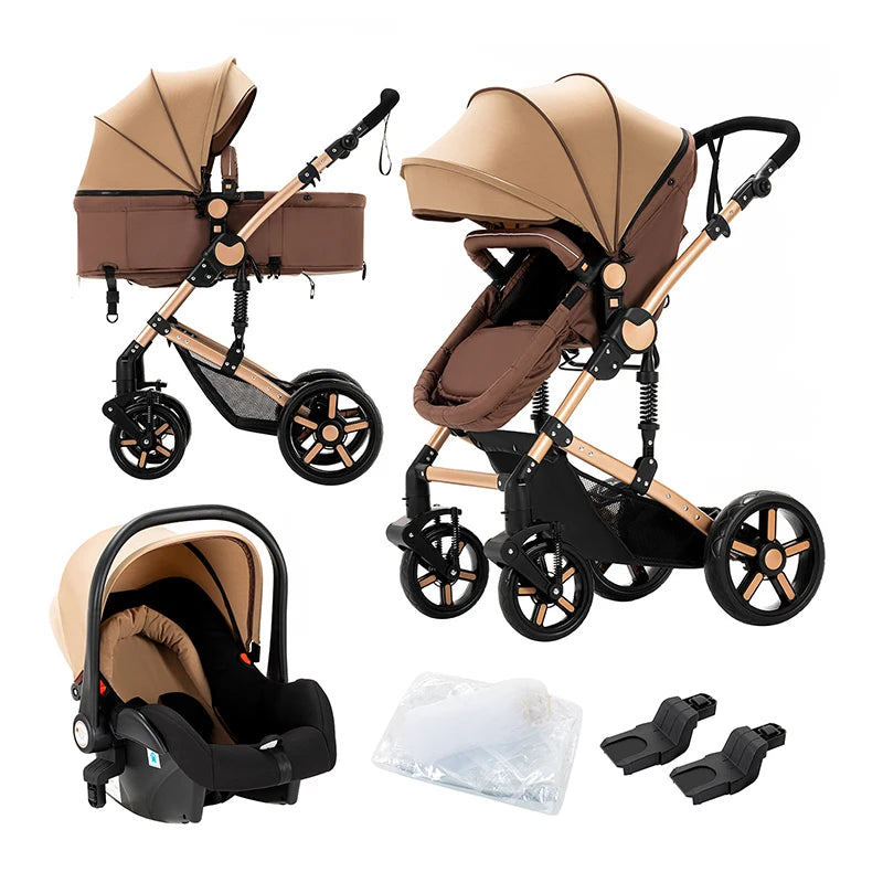 Lightweight Baby Stroller 2 in 1 for Comfort and Free Shipping - The Kings Lots