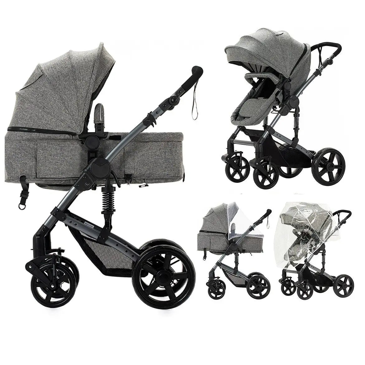 Lightweight Baby Stroller 2 in 1 for Comfort and Free Shipping - The Kings Lots