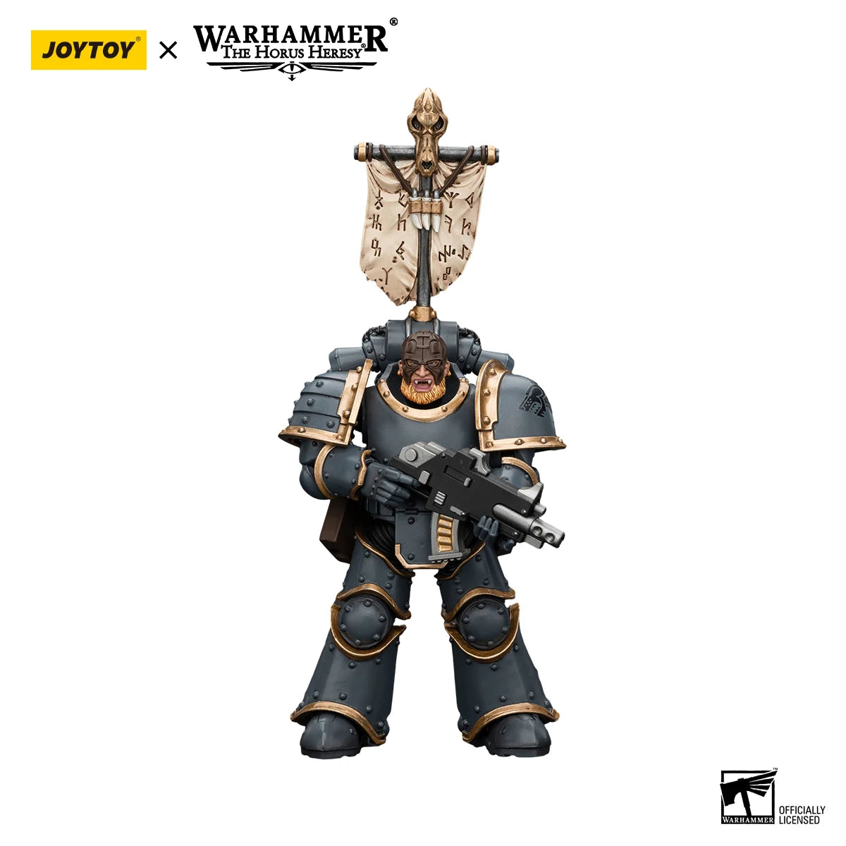 [IN STOCK]JOYTOY Warhammer 30K 1/18 Space Wolves Figure - The Kings Lots