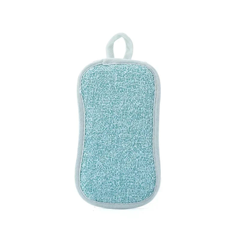 Dishwashing Sponge Block Kitchen Non-stick Oil Brush Pad