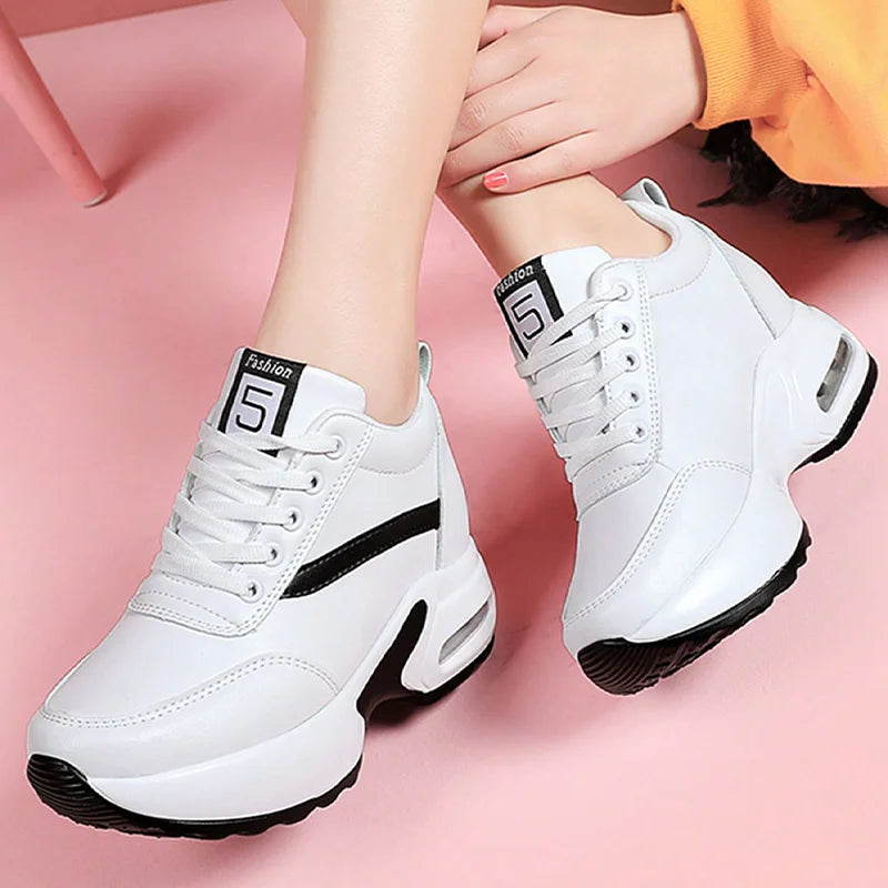 2024 Women Air Cushion Sneaker Insole Increase Height Shoes - The Kings Lots