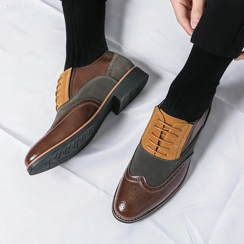 Men's Formal Shoes, Business Shoes, Stylish Leather Casuals - The Kings Lots