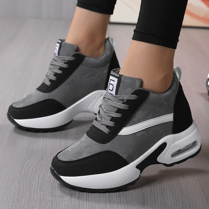 2024 Women Air Cushion Sneaker Insole Increase Height Shoes - The Kings Lots