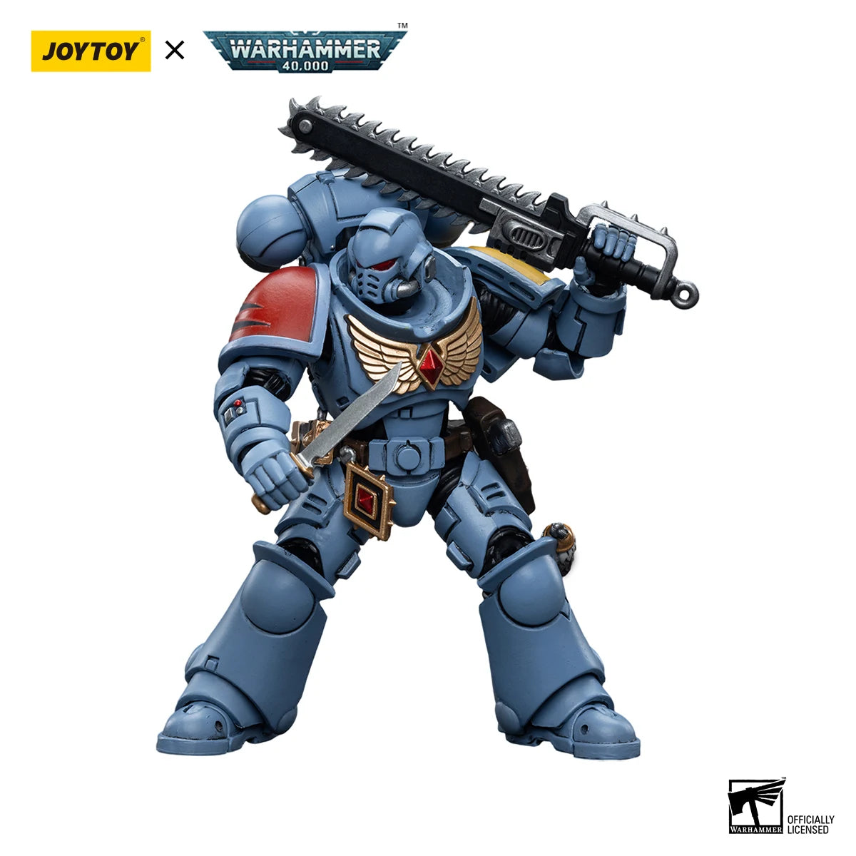 [IN-STOCK] JOYTOY Warhammer 40K 1/18 Action Figure Ultramarines Intercessors Toys - The Kings Lots