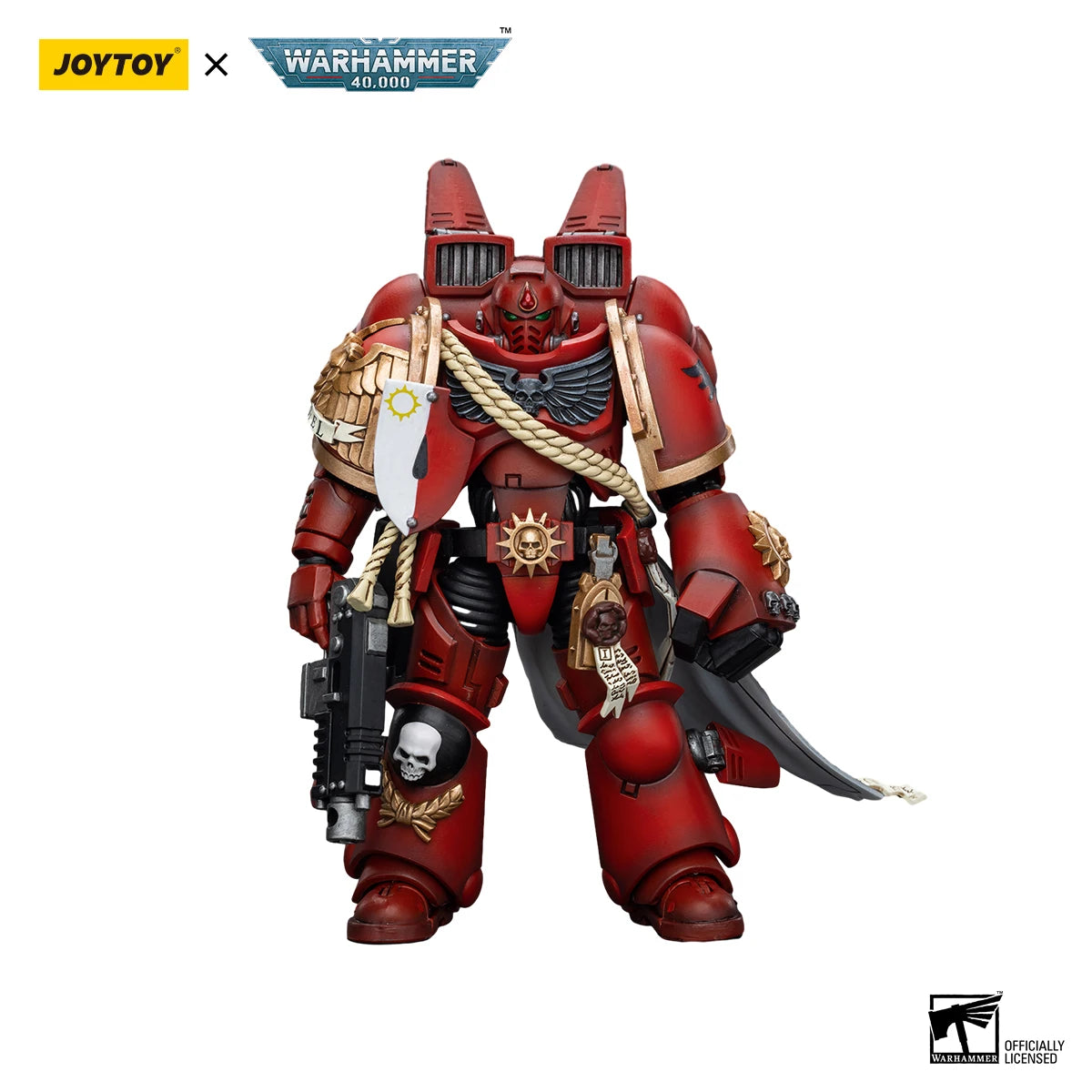 [IN STOCK] JOYTOY Warhammer 40K 1/18 Action Figure Ultramarines Jump Pack Captain - The Kings Lots
