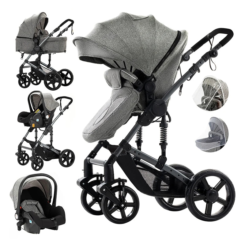 Lightweight Baby Stroller 2 in 1 for Comfort and Free Shipping - The Kings Lots
