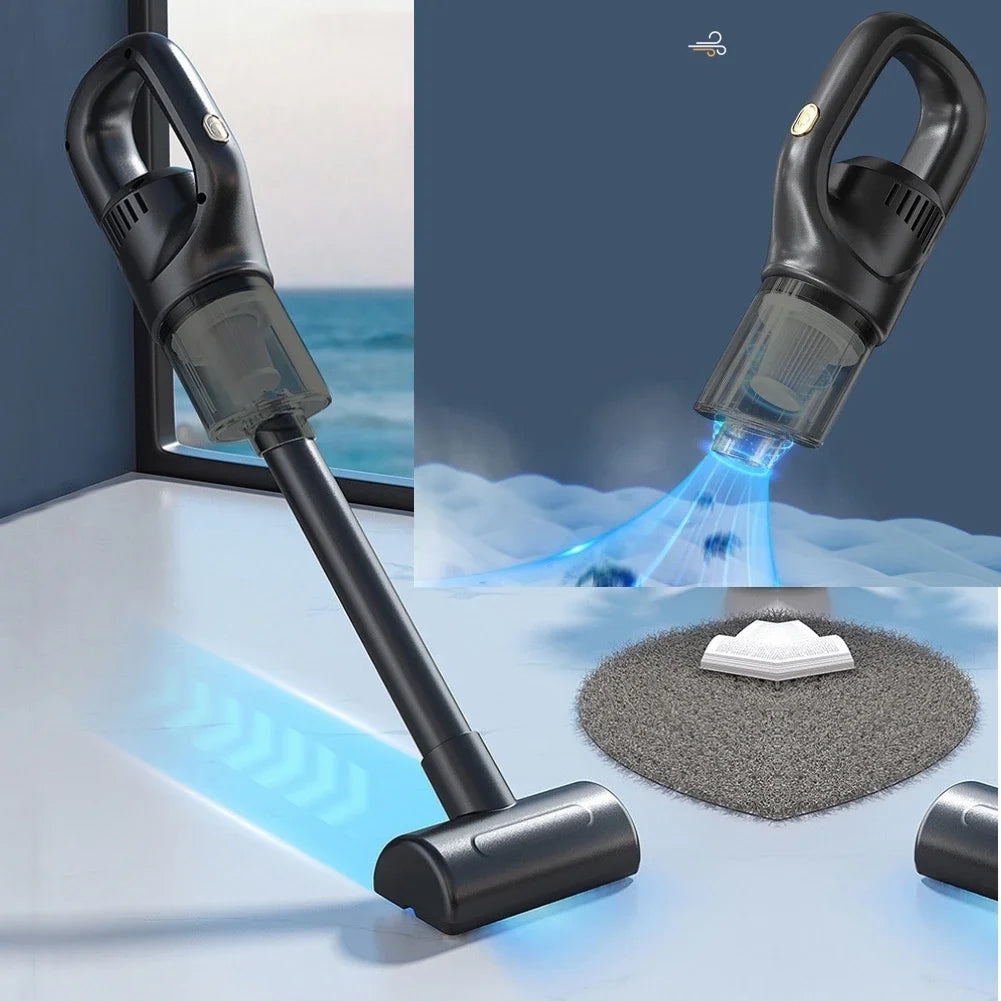 Portable Dust Buster Cordless Handheld Vacuum 13000Pa - The Kings Lots