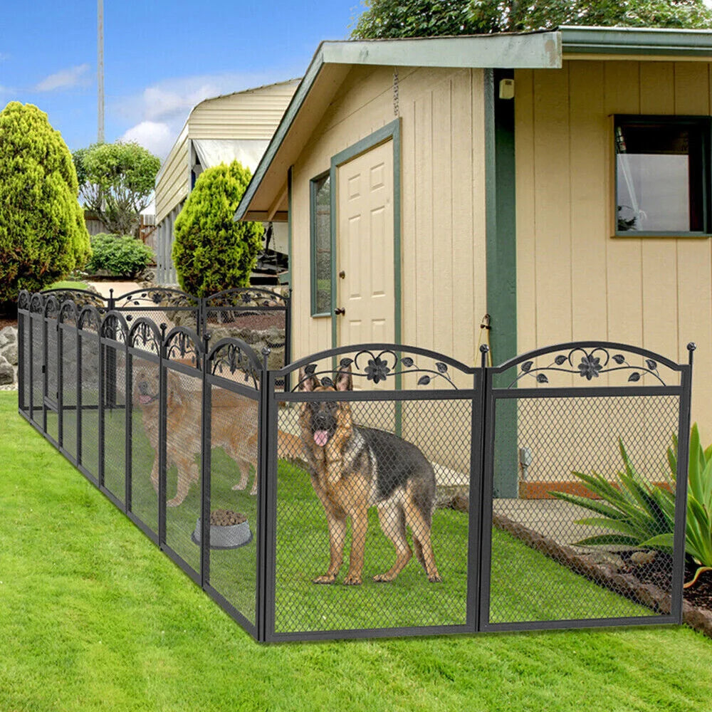 Heavy Duty Large Dog Playpen Pet Exercise Run Enclosure