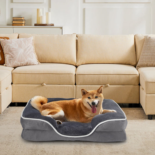 JHK Orthopedic Dog Bed Memory Foam for Small Dogs & Cats