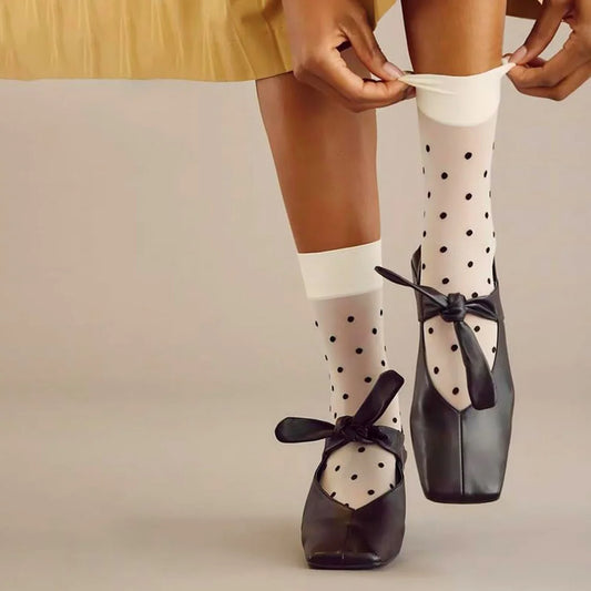 DoraTasia Cute Square Toe Ladies Ballet Shoes Fashion Flat - The Kings Lots