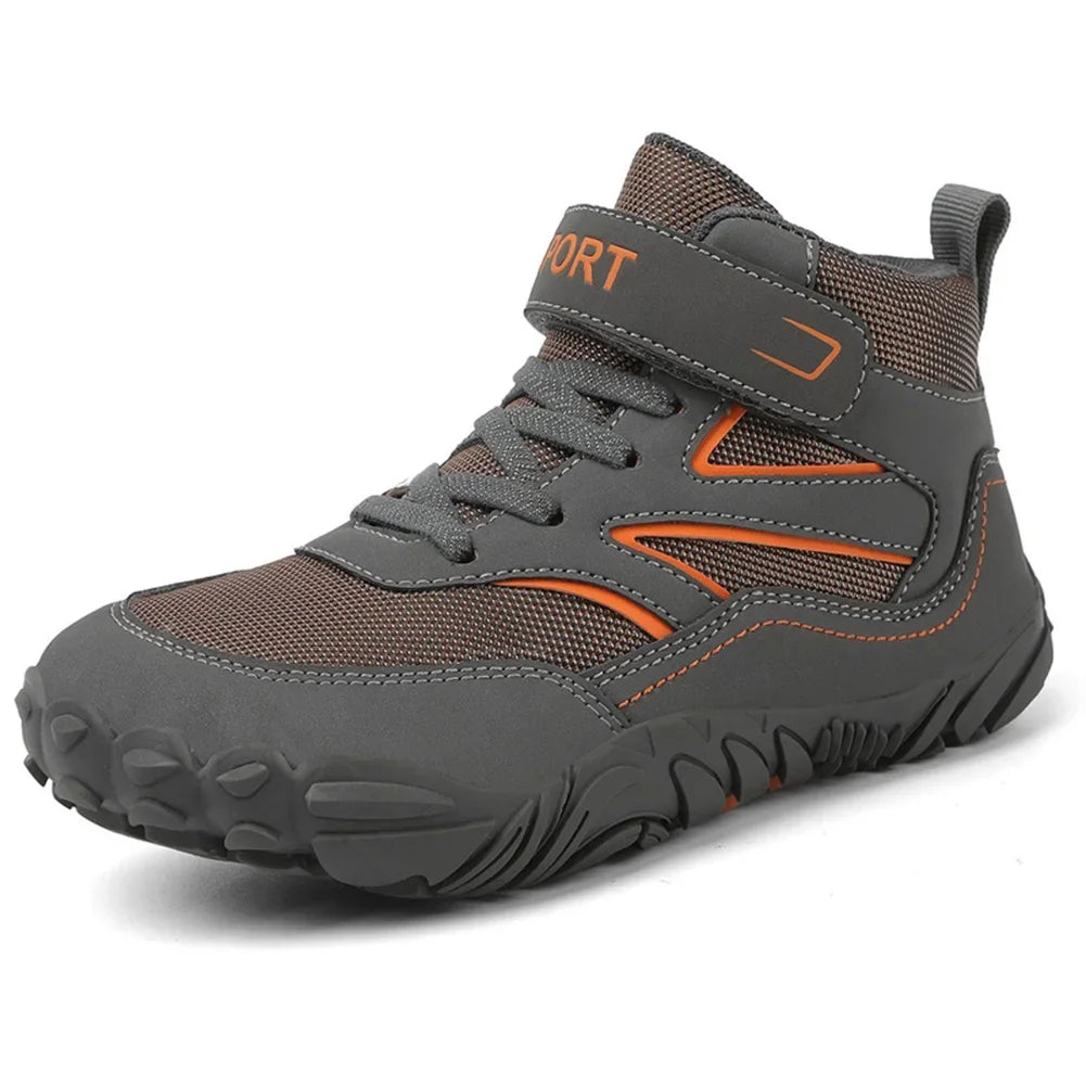Children's Wide Toe Barefoot Kids Snow Boots Waterproof Non-Slip - The Kings Lots