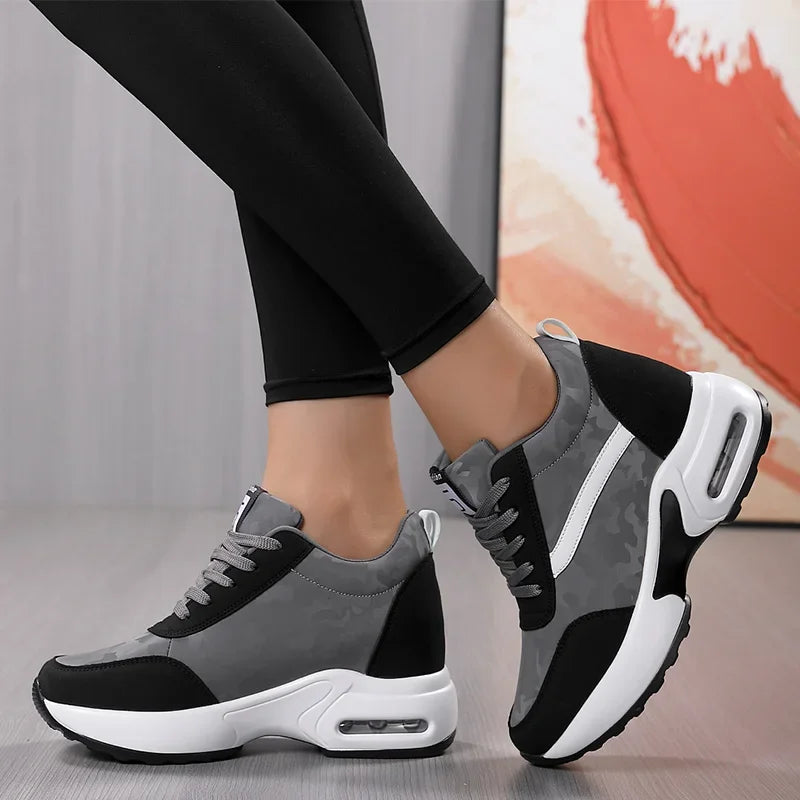 2024 Women Air Cushion Sneaker Insole Increase Height Shoes - The Kings Lots