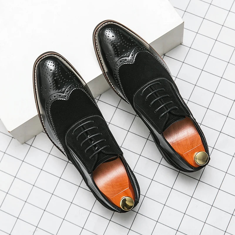 Men's Formal Shoes, Business Shoes, Stylish Leather Casuals - The Kings Lots