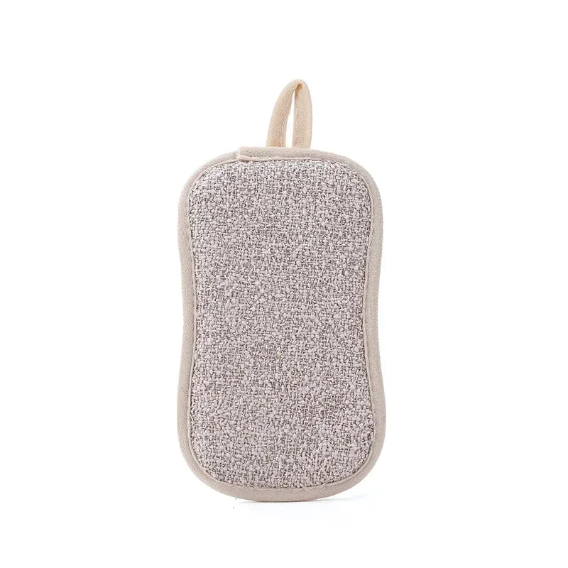 Dishwashing Sponge Block Kitchen Non-stick Oil Brush Pad