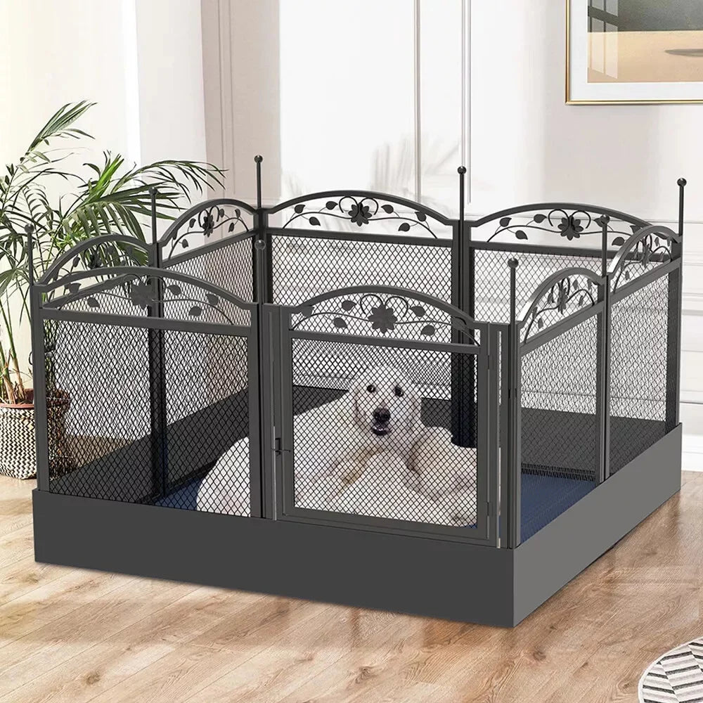 Heavy Duty Large Dog Playpen Pet Exercise Run Enclosure