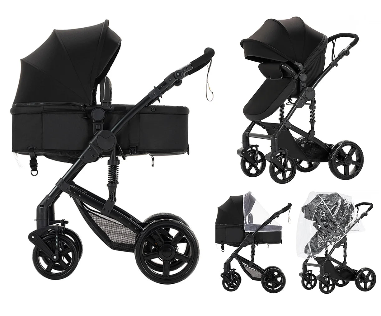 Lightweight Baby Stroller 2 in 1 for Comfort and Free Shipping - The Kings Lots
