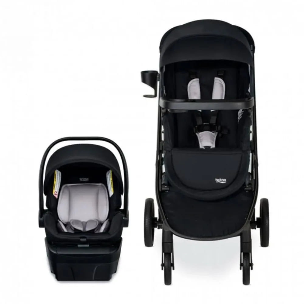 Willow Brook Baby Travel System, Infant Car Seat and Stroller Combo with Aspen Base, ClickTight Technology