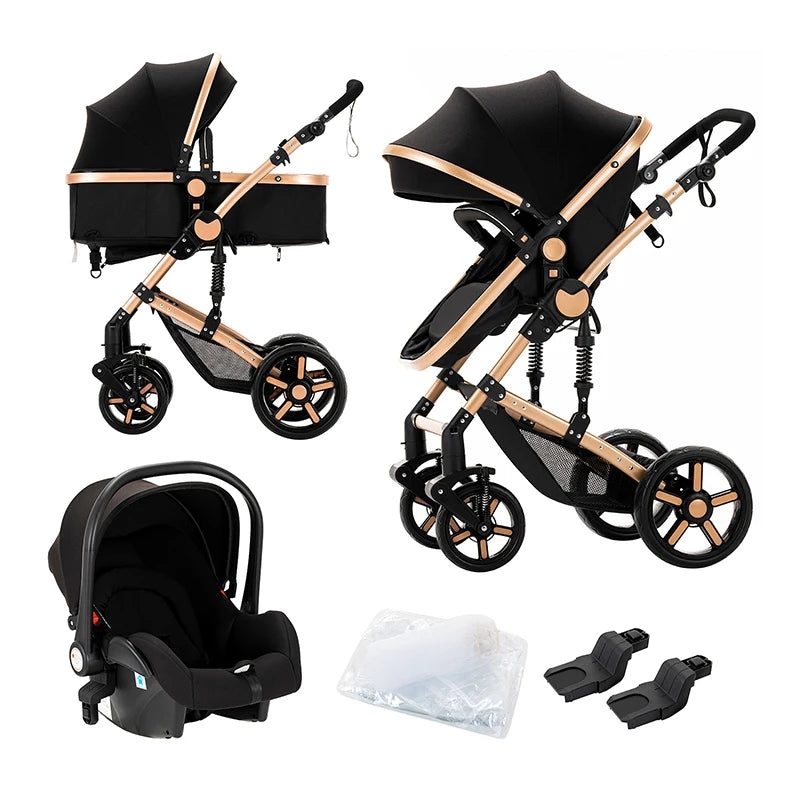 Lightweight Baby Stroller 2 in 1 for Comfort and Free Shipping - The Kings Lots