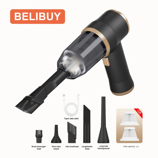 BELIBUY Wireless Car Vacuum Cleaner for High Power Home Use - The Kings Lots