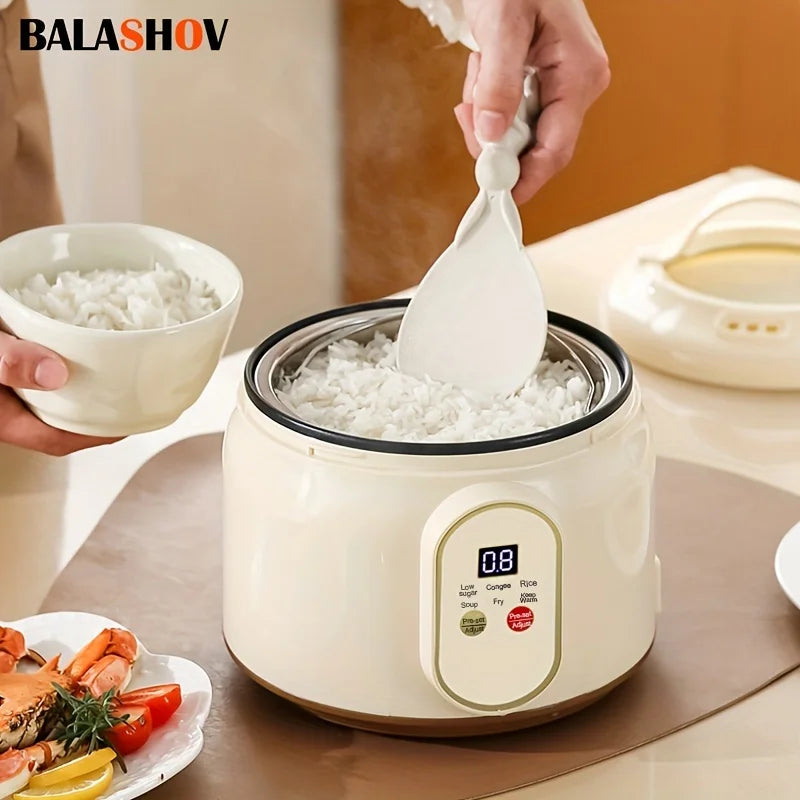 1.8L Electric Rice Cooker Portable MultiCooker Smart Kitchen