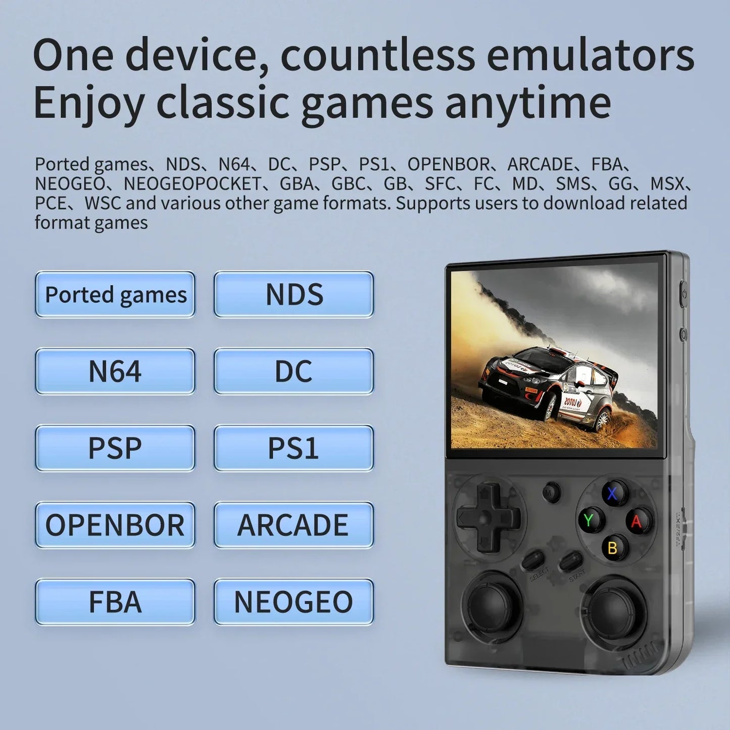 BATLEXP G350 Handheld Game Console Retro Portable Gift - The Kings Lots